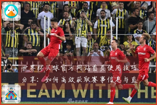 世界杯买球官方网站首页使用技巧分享：如何高效获取赛事信息与直播服务