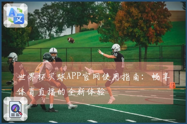 世界杯买球APP官网使用指南：畅享体育直播的全新体验
